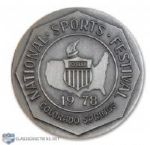 1980 Team USA Ken Morrows 1978 National Sports Festival Participation Medal