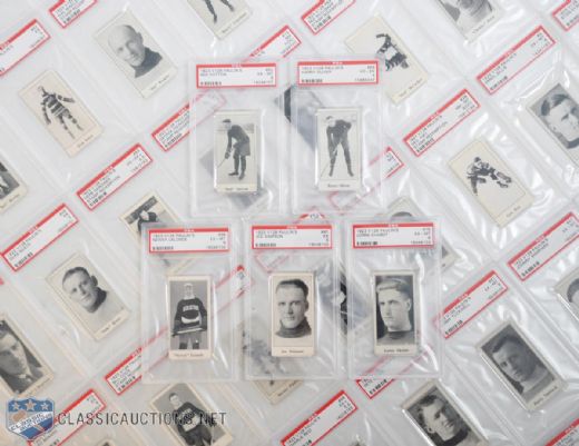 1923-24 Paulins Candy PSA-Graded Complete Set - #1 on the PSA Registry!