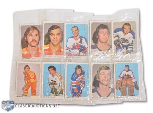1973-74 Quaker WHA Complete 50-Card Set In Original Sealed Packages