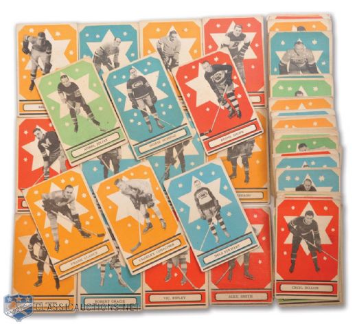 1933-34 O-Pee-Chee Series A Complete 48-Card Set & Series B Complete 24-Card Set