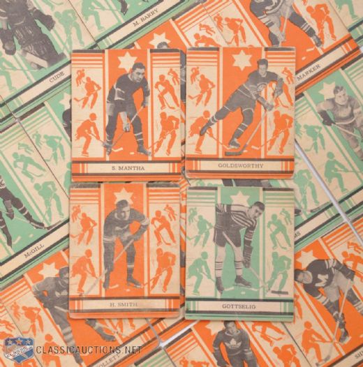 1935-36 O-Pee-Chee Series C Complete 24-Card Set