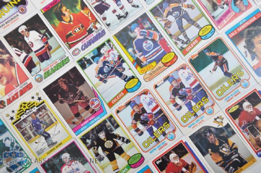 O-Pee-Chee and Topps 1976-77 to 1989-90 Hockey Set Collection of 25