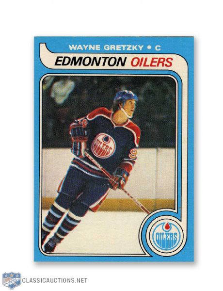1979-80 O-Pee-Chee #18 HOFer Wayne Gretzky RC