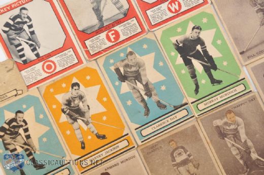 1930s Ice Kings, O-Pee-Chee & Canadian Chewing Gum Hockey Card Collection of 28