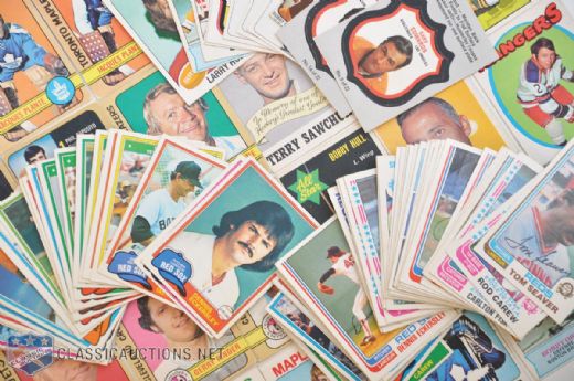 1960s & 70s O-Pee-Chee Hockey and 1980s OPC Baseball Card Collection