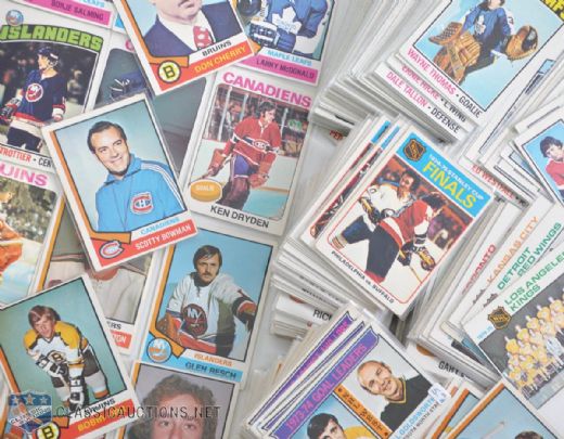 1974-75, 1975-76 and 1976-77 O-Pee-Chee Complete Sets