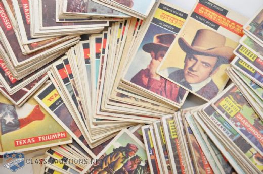 TV Westerns, Davy Crockett & Roundup Non-Sport Card Sets / Near Sets
