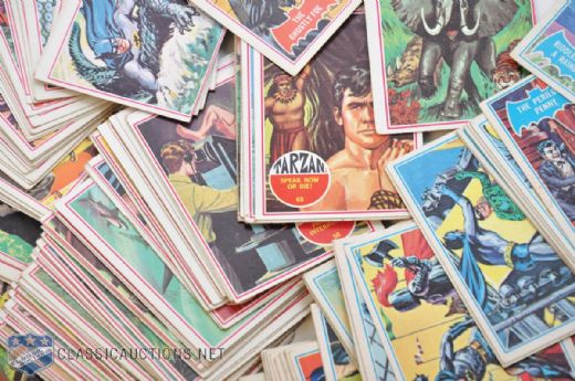 Batman Red Bat, Batman Blue Bat & Tarzan Non-Sport Card Sets / Near Sets