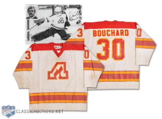 Dan Bouchards 1979-80 Atlanta Flames Game-Worn Jersey
