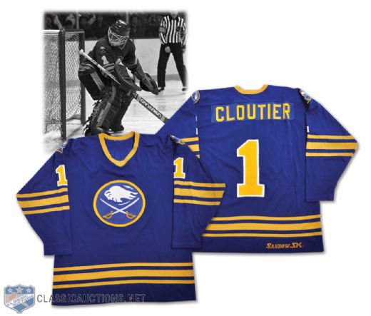 Jacques Cloutiers 1982-83 Buffalo Sabres Game-Worn Jersey