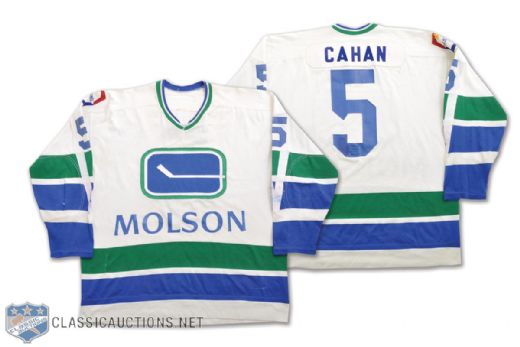 Vancouver Canucks 1970-72 Game-Worn #5 Jersey