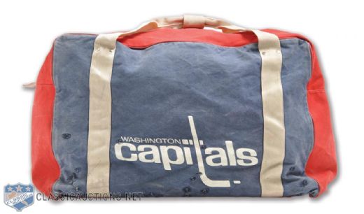 Washington Capitals 1970s #1 Goalie Equipment Bag