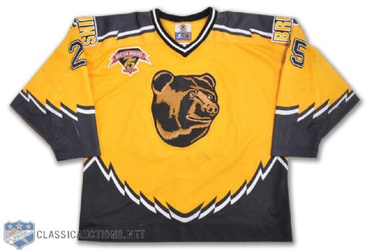 Hal Gills 1998-99 Boston Bruins Game-Worn Alternate Jersey