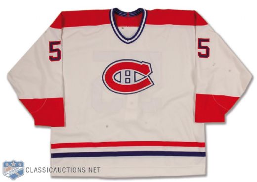 Tony Prpics Mid-1990s Montreal Canadiens Team-Issued Home Jersey
