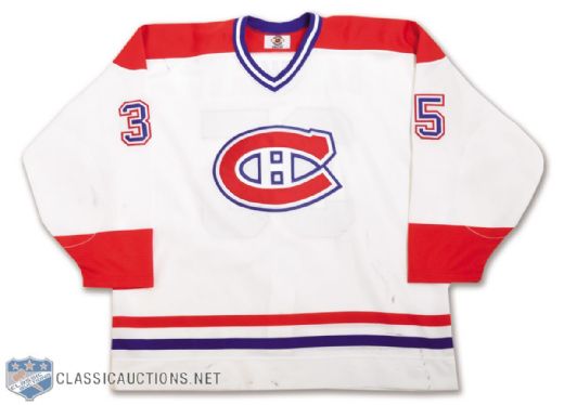 Andrei Bashkirovs 1998-99 Montreal Canadiens Game-Worn Jersey