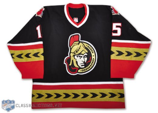 ottawa senators game worn jerseys
