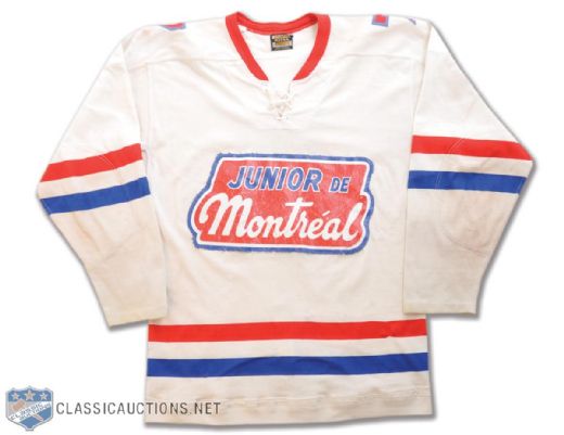 Junior de Montreal Mid-1970s #7 Game-Worn Jersey