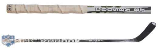 Sidney Crosbys Reebook 11K Sickick III Signed Game-Used Stick