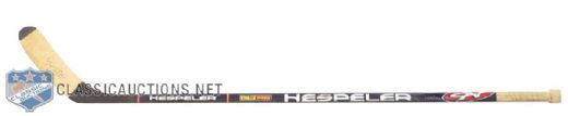 Darren McCartys Hespeler Signed Game-Used Stick