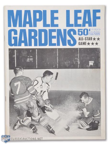 1964 - 18th NHL All-Star Game Program