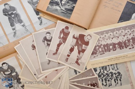 Hockey Scrapbooks with Bee Hive Photos, CCM Team Pictures, Crown Brand Photos and More