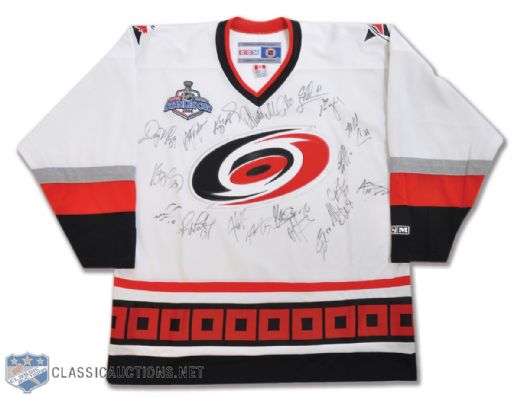Carolina Hurricanes 2006 Stanley Cup Champions Team-Signed Jersey