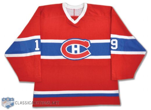 Montreal Canadiens 1970s-Style Film-Worn Jersey from  "Keep Your Head Up, Kid: The Don Cherry Story"