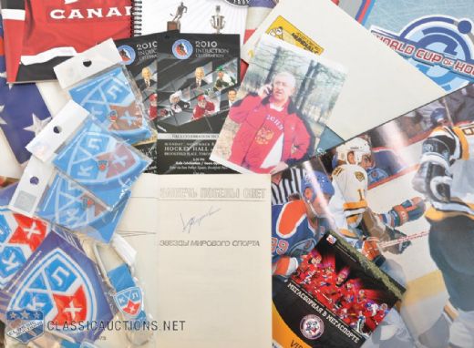 NHL Guides, Games Press Notes and Publications Collection