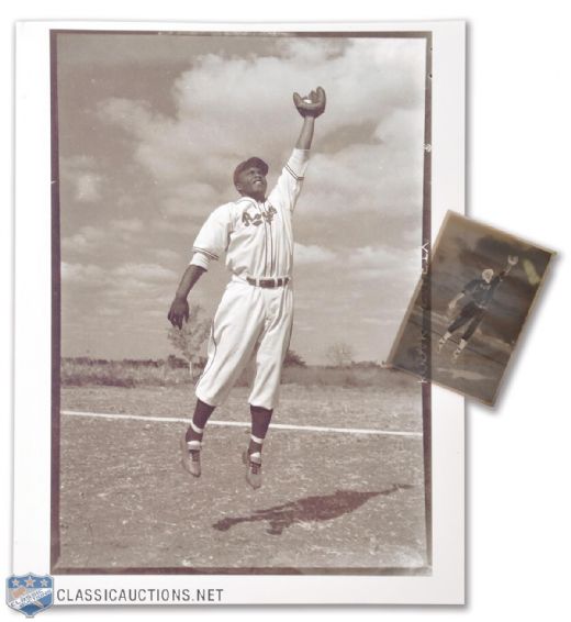 Exceptional 1946 Jackie Robinson Montreal Royals Negative