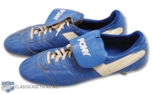 Gary Carters Early-1980s Montreal Expos Pony Game-Used Cleats