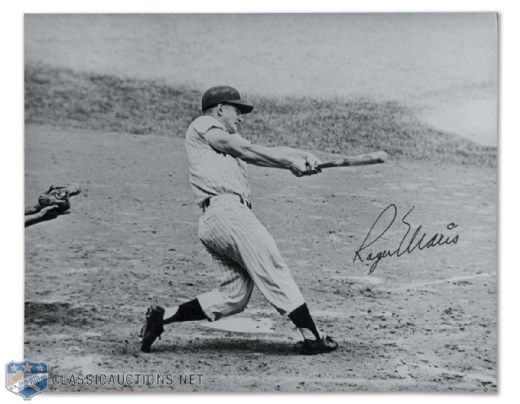 Roger Maris New York Yankees Autographed Photo