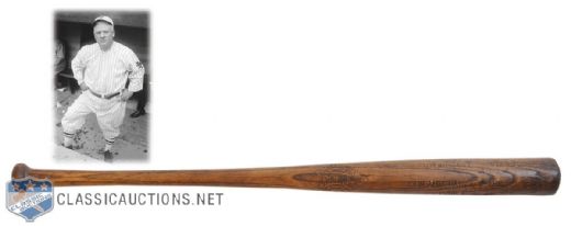 1929 John McGraw "Loyal Giants Rooters Dinner" Spalding Presentational Bat
