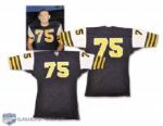 Tommy Joe Coffeys Circa 1967 Hamilton Tiger-Cats Game-Worn Jersey