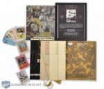 Tommy Joe Coffeys Canadian Football Hall of Fame Plaque, Programs and Cards  