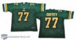 Tommy Joe Coffeys Edmonton Eskimos Wall of Honour Ceremony Jersey