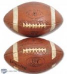 Bill Symons 1968 Toronto Argonauts Team-Signed Football Collection of 2  