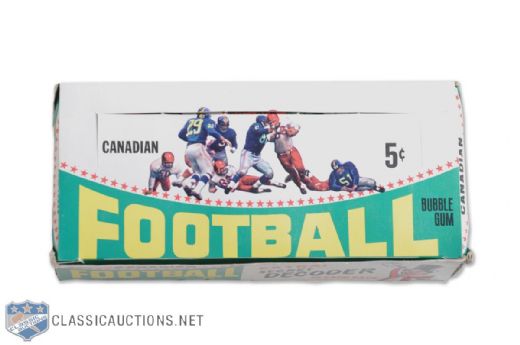 1964 Topps CFL Unopened Wax Box (36 Packs)