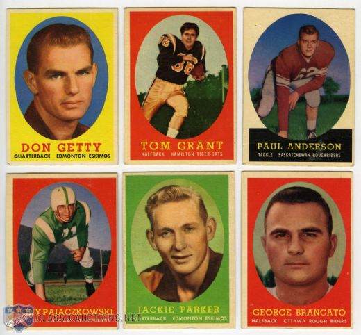 1958 Topps CFL Starter Set (66/88)