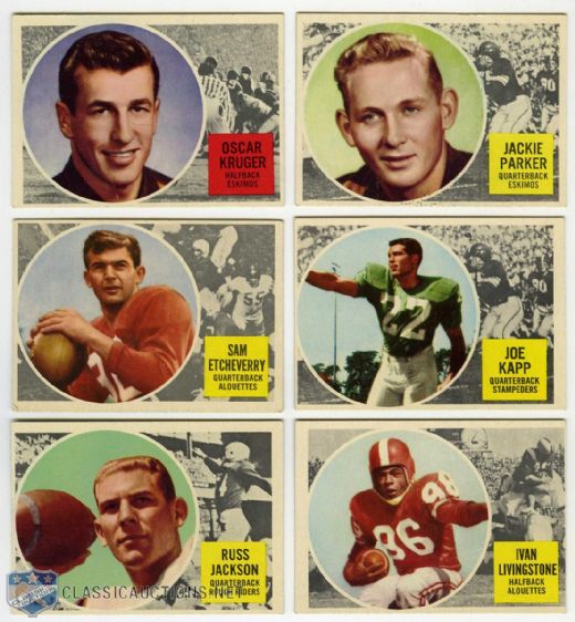 1960 Topps CFL Starter Set (58/88)