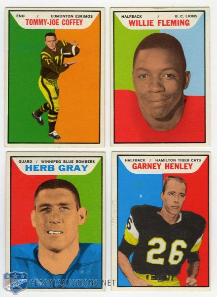 1965 Topps CFL Starter Set (83/132)