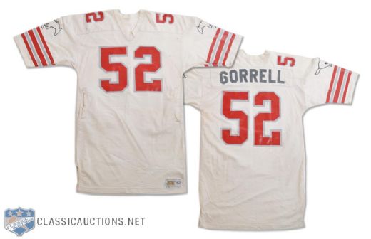 Miles Gorrells Late-1970s Calgary Stampeders Game-Worn Jersey