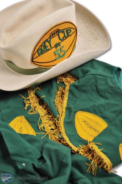 Edmonton Eskimos 1955 Grey Cup Cheerleader Outfit