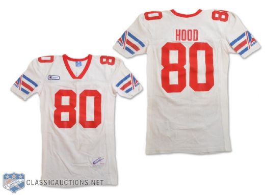 James Hoods 1986 Montreal Alouettes Game-Worn Jersey