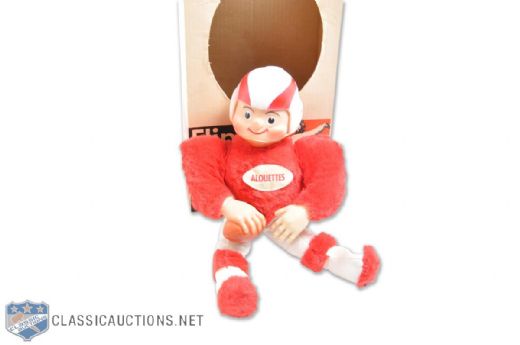 Montreal Alouettes 1960s Flip Doll In Original Box