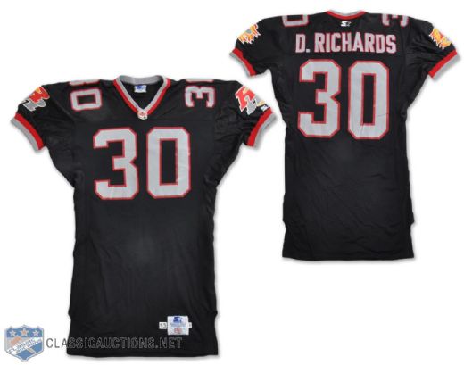 Dwight Richards 1993 Ottawa Rough Riders Game-Worn Jersey