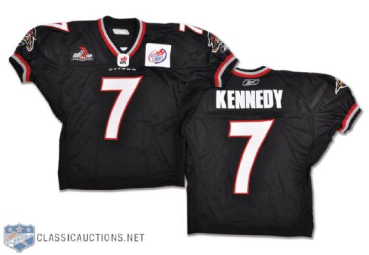 Darnell Kennedys 2004 Ottawa Renegades Game-Worn Jersey 