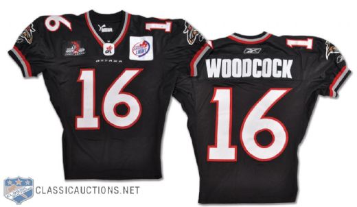 Pat Woodcocks 2004 Ottawa Renegades Game-Worn Jersey 
