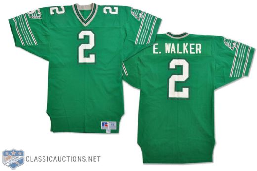 Eddie Ray Walkers Mid to Late-1980s Saskatchewan Roughriders Game-Worn Jersey