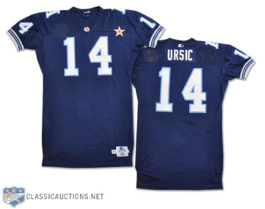 Eric Ursics 1994 Toronto Argonauts Game-Worn Jersey