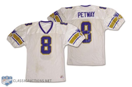 Ken Pettways Late-1980s Winnipeg Blue Bombers Game-Worn Jersey  